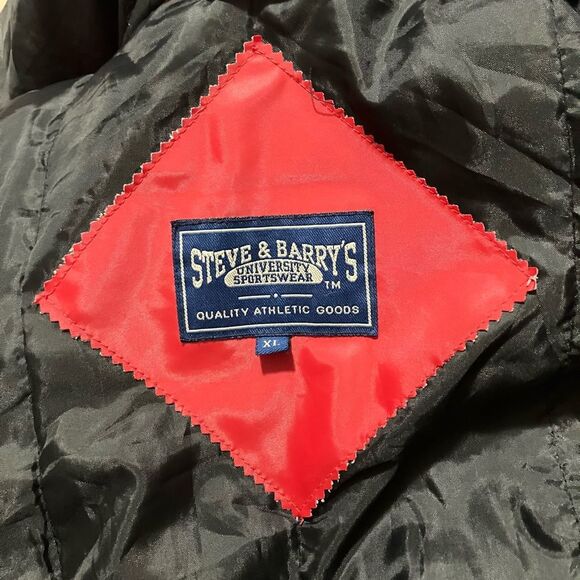 Vintage Steve & Barry's University of Wisconsin Badgers lined hooded jacket XL - Picture 9 of 16